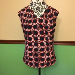 Liz Claiborne Sleeveless work wear Blouse - Size M